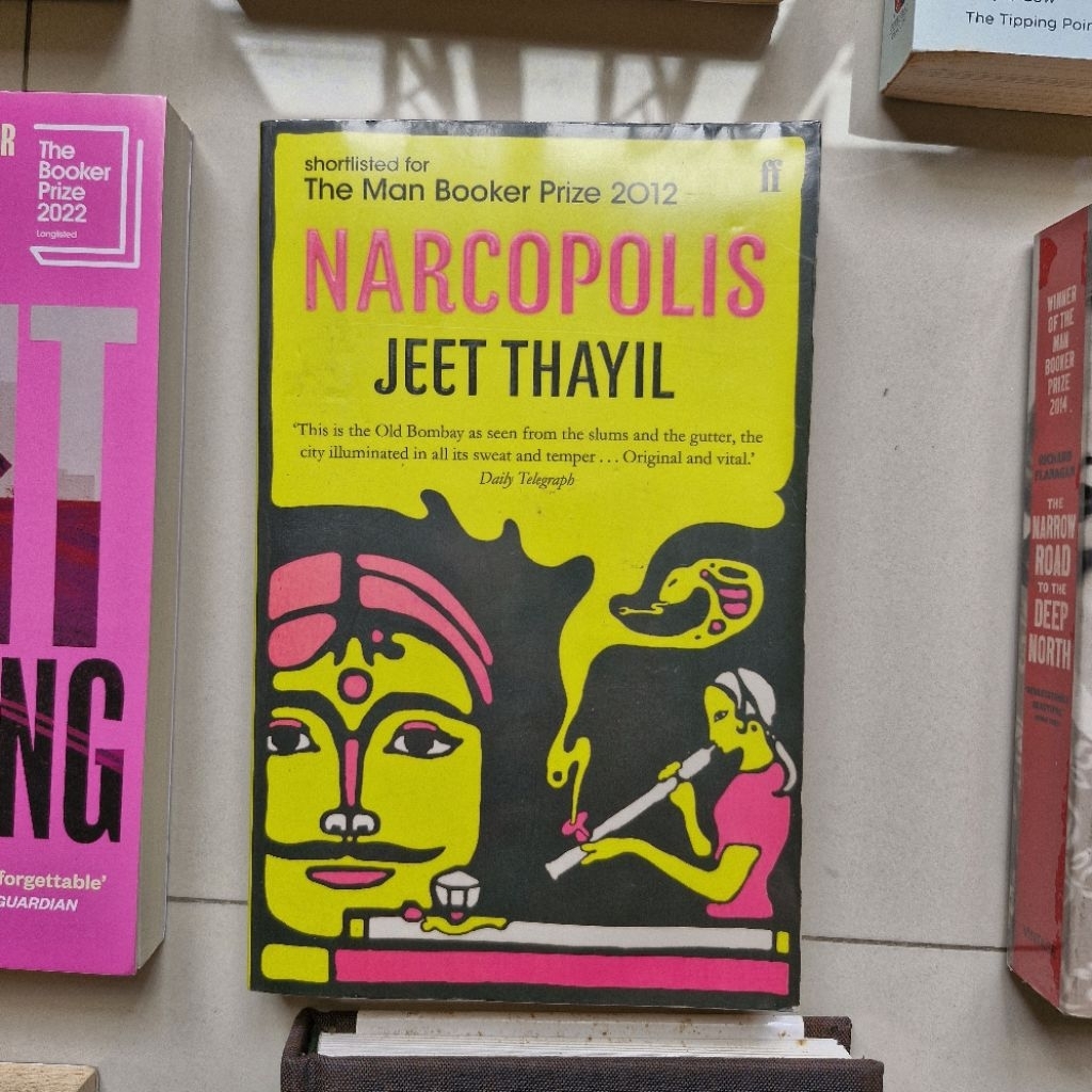 Buku Novel Narcopolis Jeet Thayil preloved book second english bahasa inggris