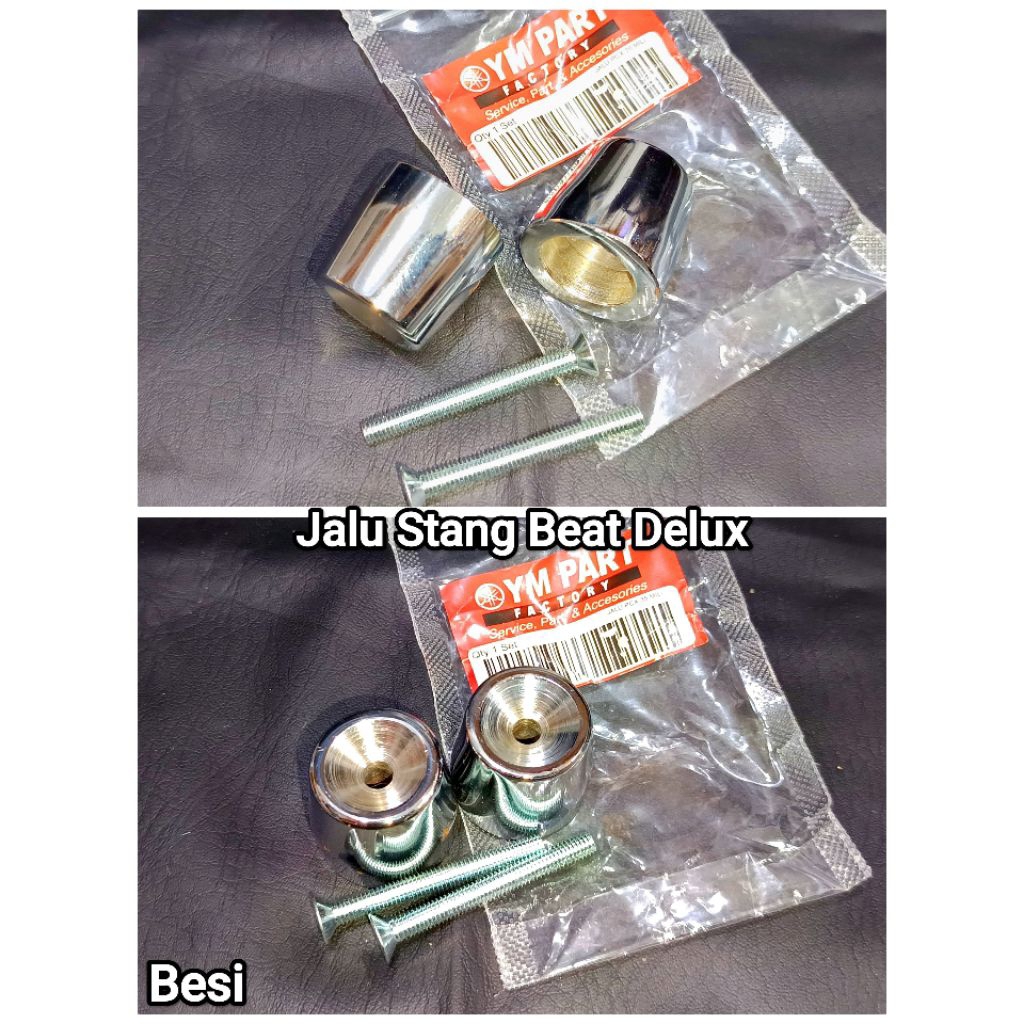 JALU STANG BUBUT JALU BEAT DELUX/JALU STANG(BESI & ALLOY)CROME.