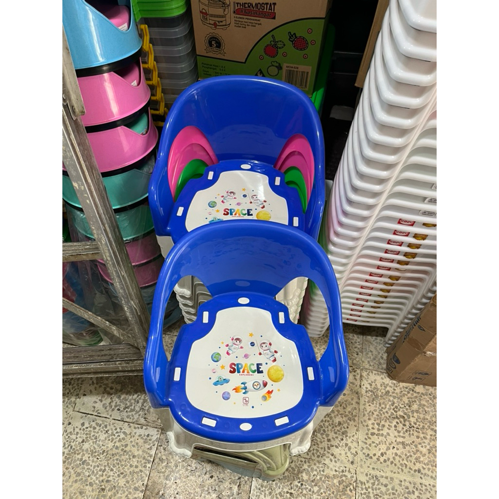 Kursi Anak Kecil plastik / Kursi Anak Plastik Smile (homefurnishlampung)