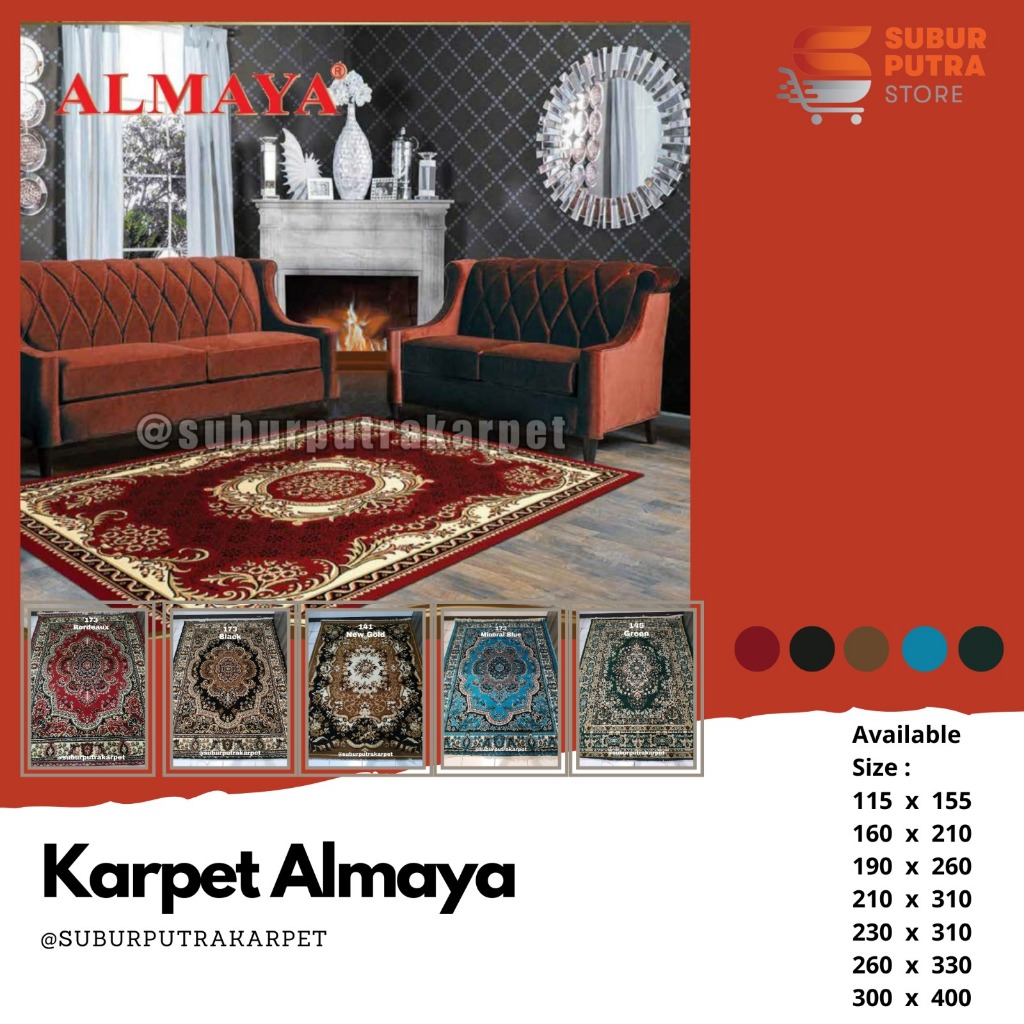 Jual Karpet Permadani Almaya (230x310 cm)