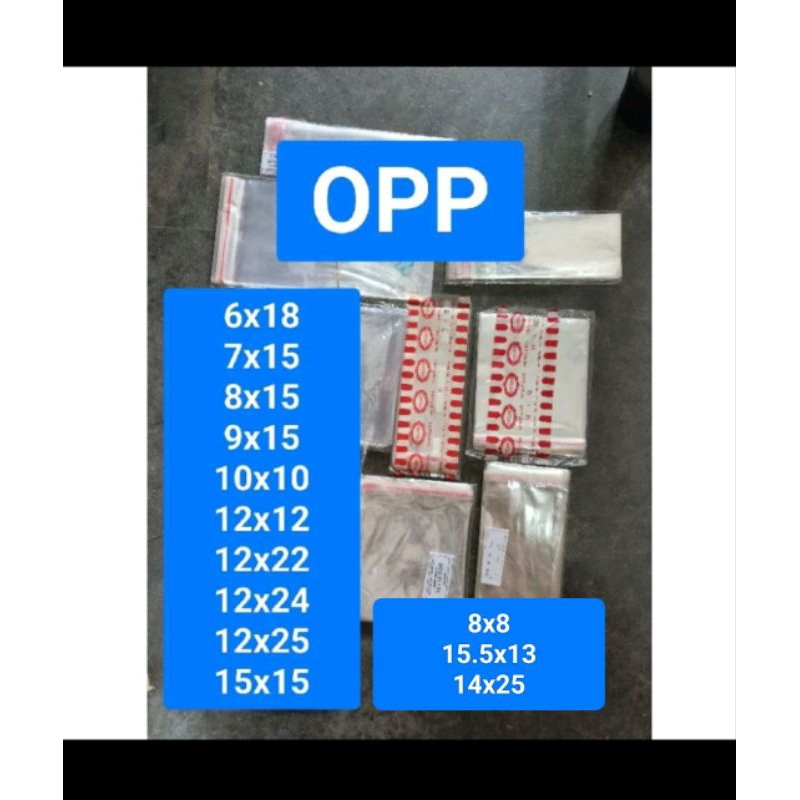 Plastik Opp 7x15 / Opp / Plastik Kue / Opp Undangan / Sealer / Opp Seal / Plastik Sealer / Sealer