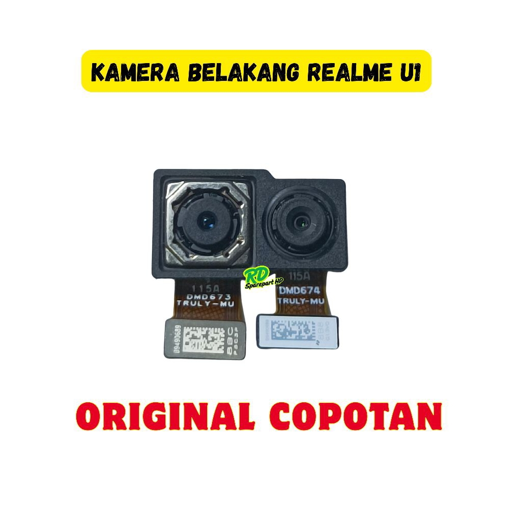 Kamera belakang realme U1 Copotan bawaan HP Ori