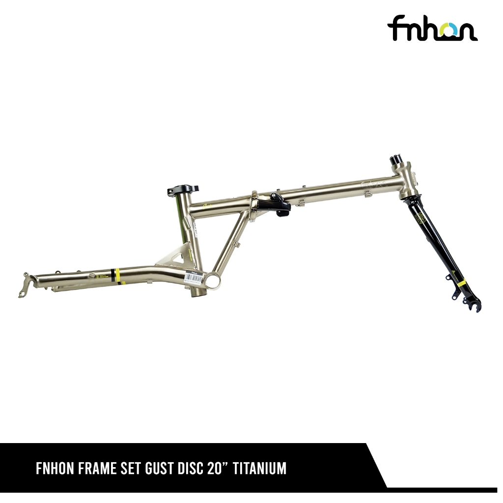 FNHON FRAME SET GUST DISC STD 20" TITANIUM