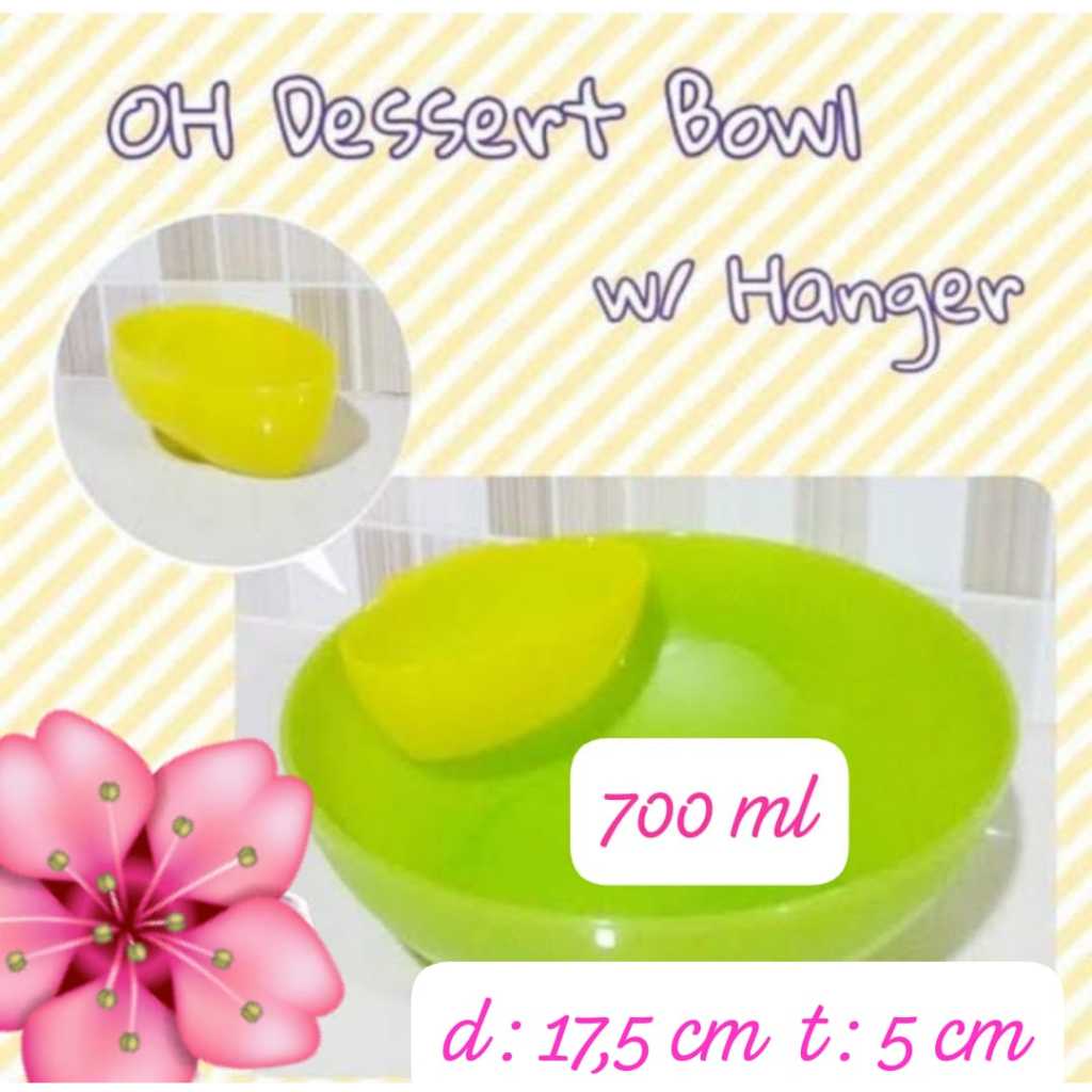 Tupperware oh bowl w/ hanger