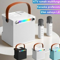 Speaker Mini Bluetooth Portabel Fleco F-8894 Mini  Free 2 Mic Wireless