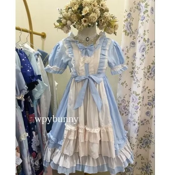 DRESS COQUETTE, FAIRYCORE, CUTECORE, HIMEKAJI, LOLITA(tolong baca deskripsi)