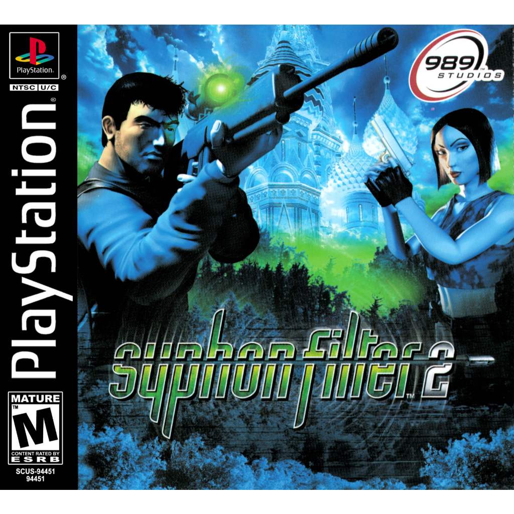 KASET PS1 SYPHON FILTER 2 (2 DISC)