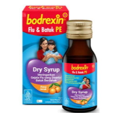 Bodrexin Flu & Batuk PE Jeruk 60 ml - Pereda Flu dan Pilek Pada Anak