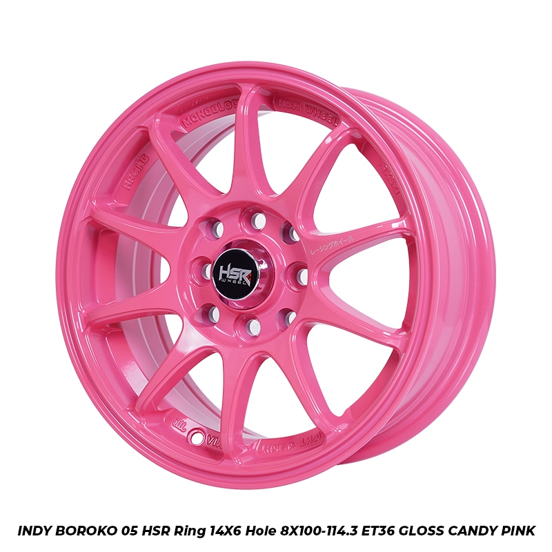 VELG MOBIL INDY BOROKO RING 14 MOBIL AYLA,BRIO,PICANTO,AVANZA