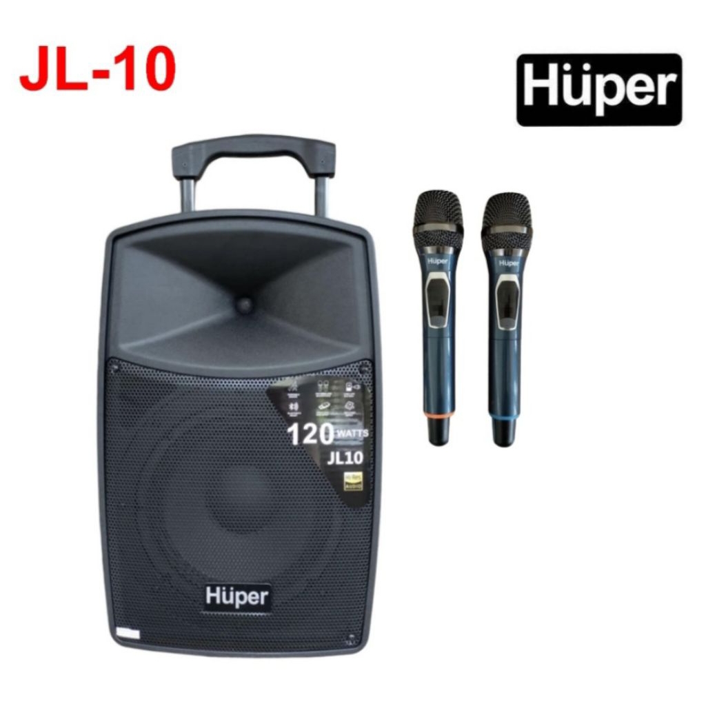 SPEAKER PORTABLE WIRELESS HUPER JL-10 10 INCH HUPER JL10