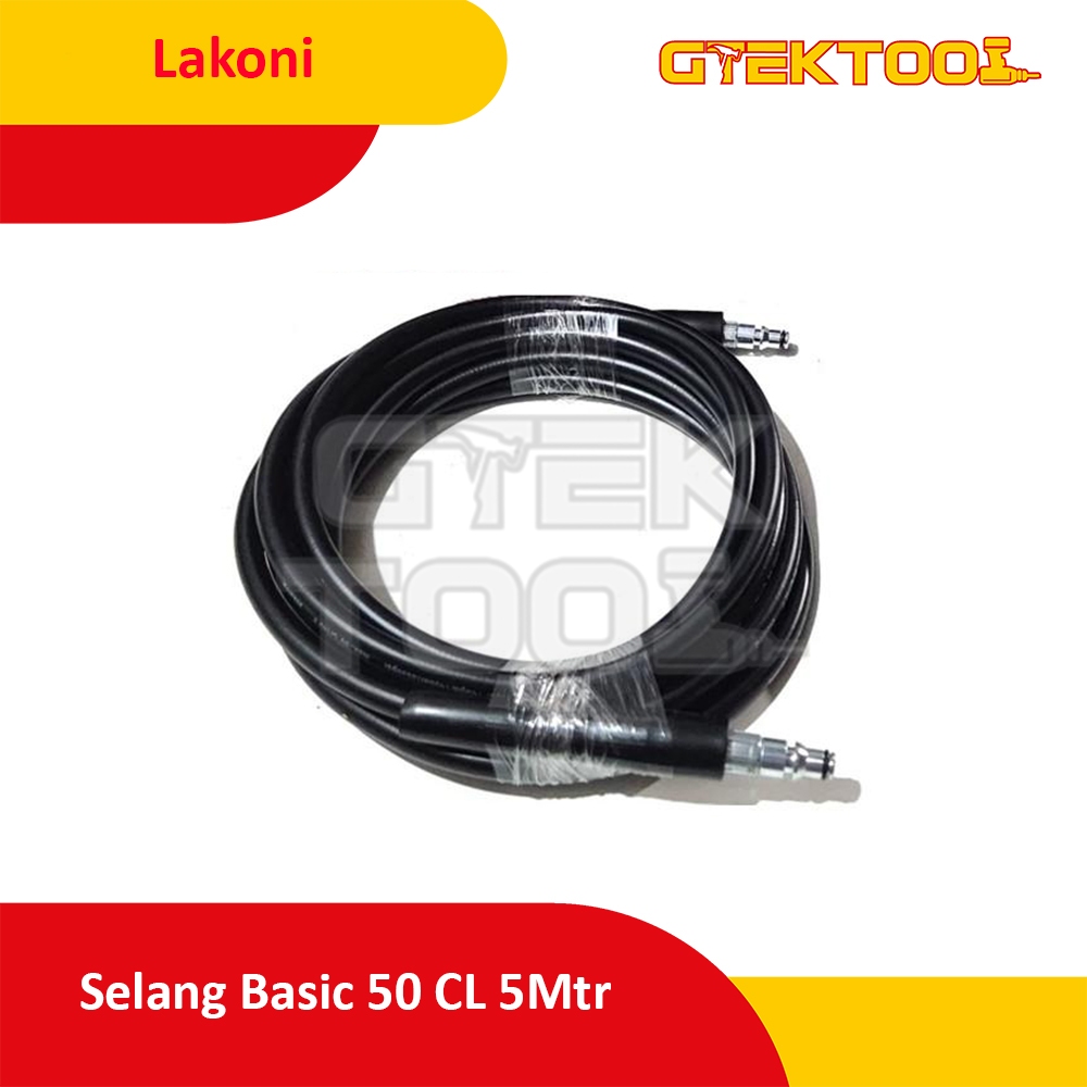 Lakoni Selang Basic 50CL 5M Mesin Jet Cleaner Alat Cuci Mobil Motor Steam 50 CL 5 Mtr Meter