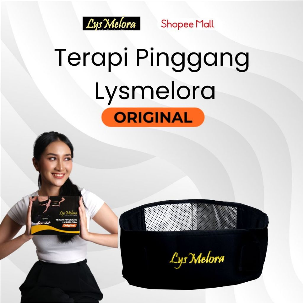 LYSMELORA 8pcs - Sabuk Terapi Pinggang Original Lysmelora - Alat Terapi Pinggang Saraf Terjepit Lysm