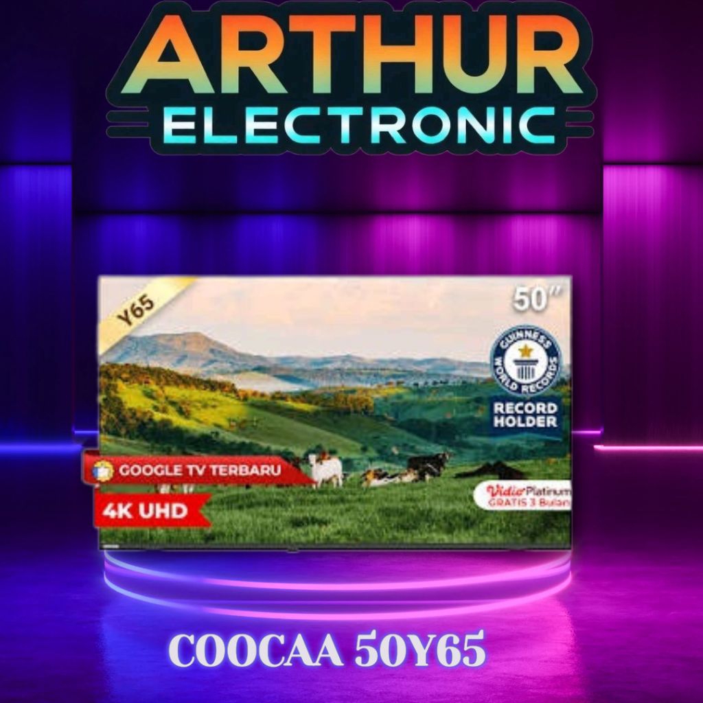 COOCAA 50Y65 4K GOOGLE TV 50 inch