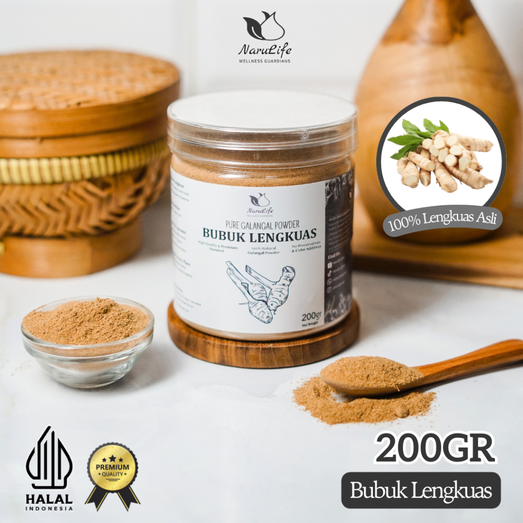 

Narulife Lengkuas Bubuk 100% ASLI Tanpa Campuran | Herbal & Rempah Alami 100g 200g 300g