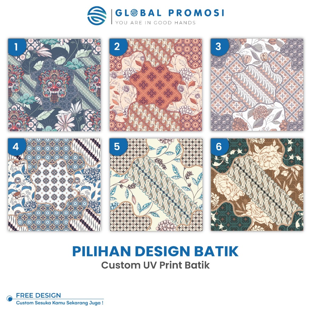 

Pilihan Desain Tema Batik Untuk Custom Tumbler / Mug Full Colour