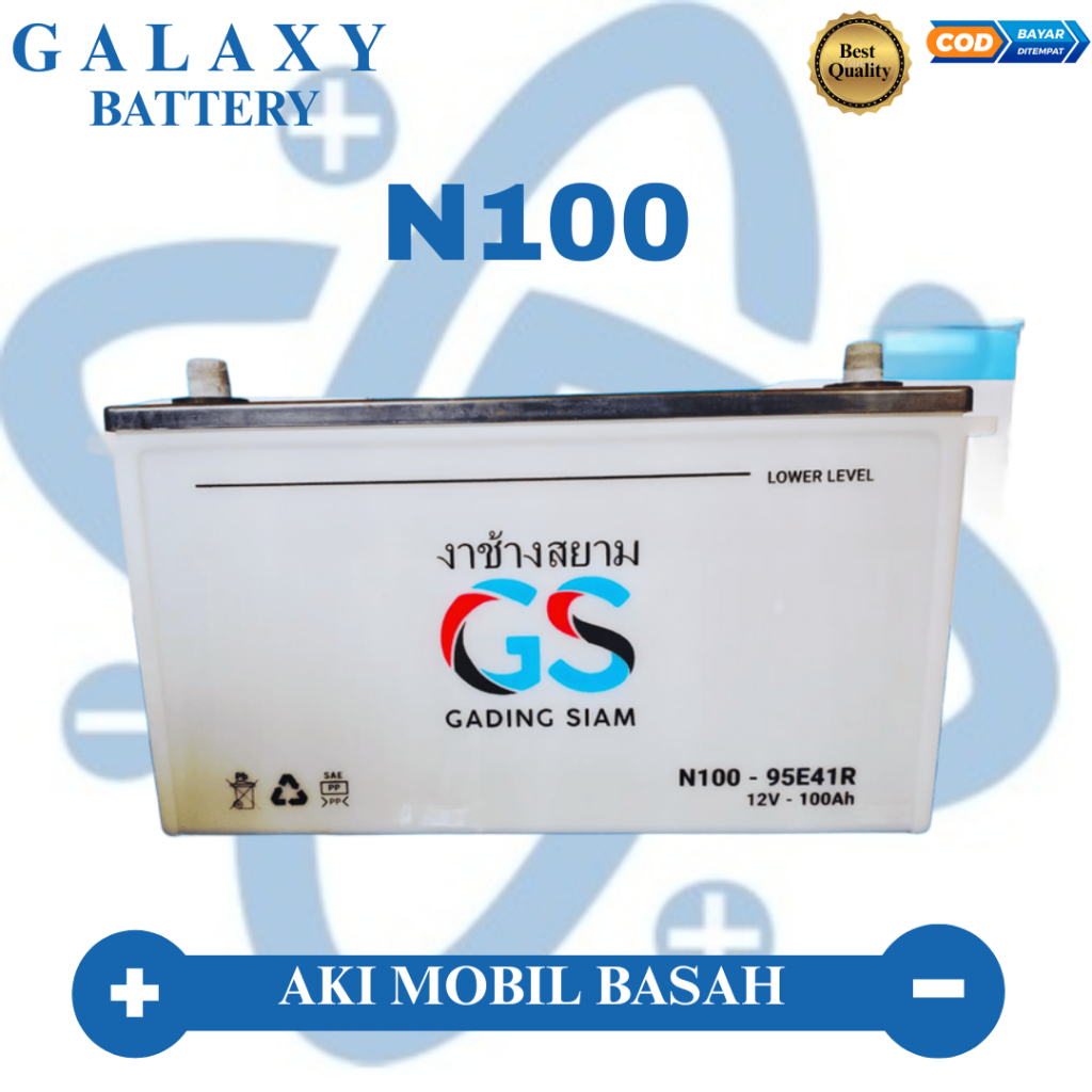 AKI MOBIL GADING SIAM BASAH N100 (95E41R) TAFT ROCKY DYNA KOMATSU EXCAVATOR