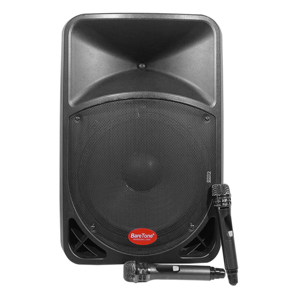 PORTABLE SPEAKER BARETONE 15" BT-3H1515 BWR