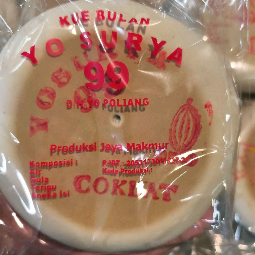 

Kue bulan Yo Surya all varian mooncake | pcs
