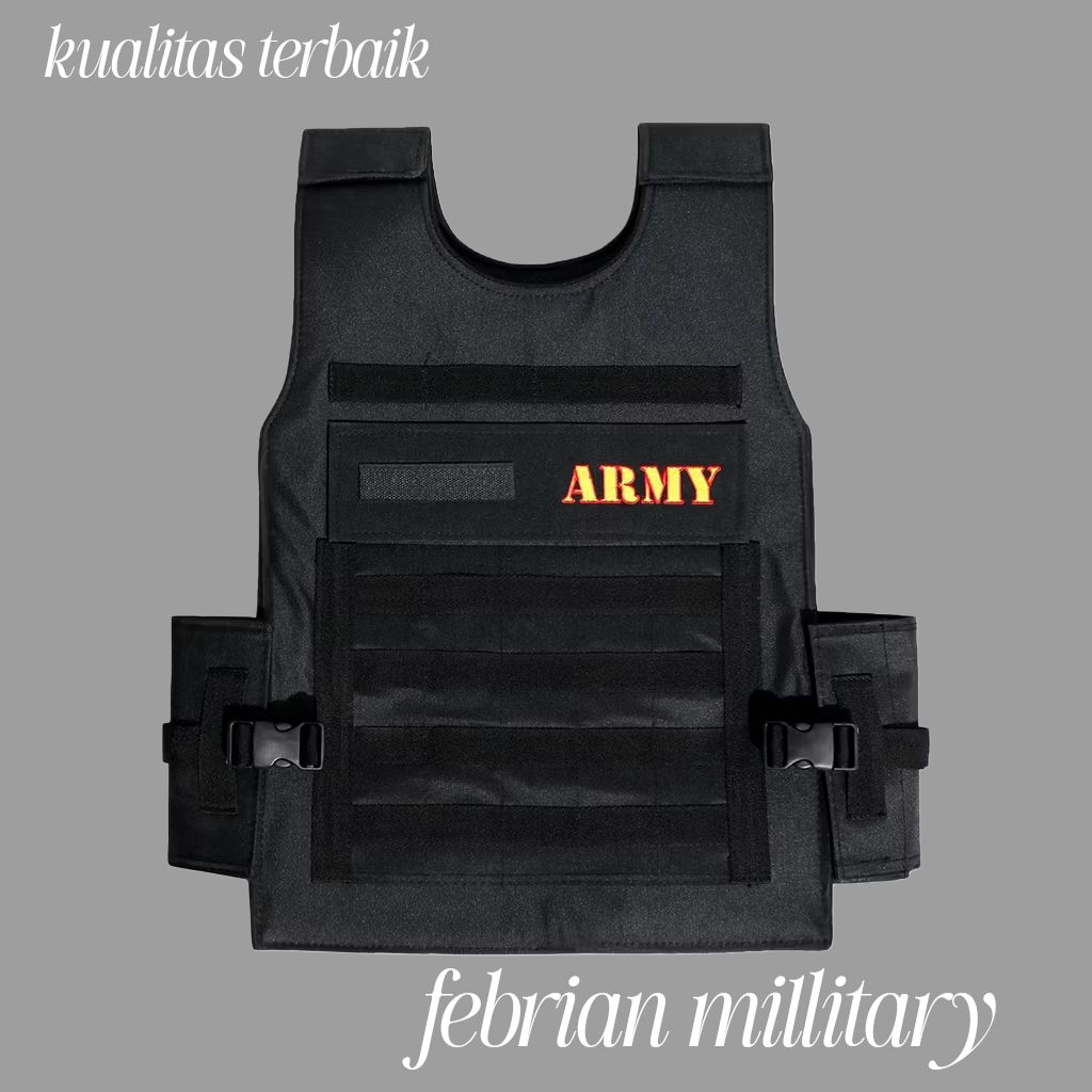 rompi ARMY / rompi touring. bodyvest anti angin
