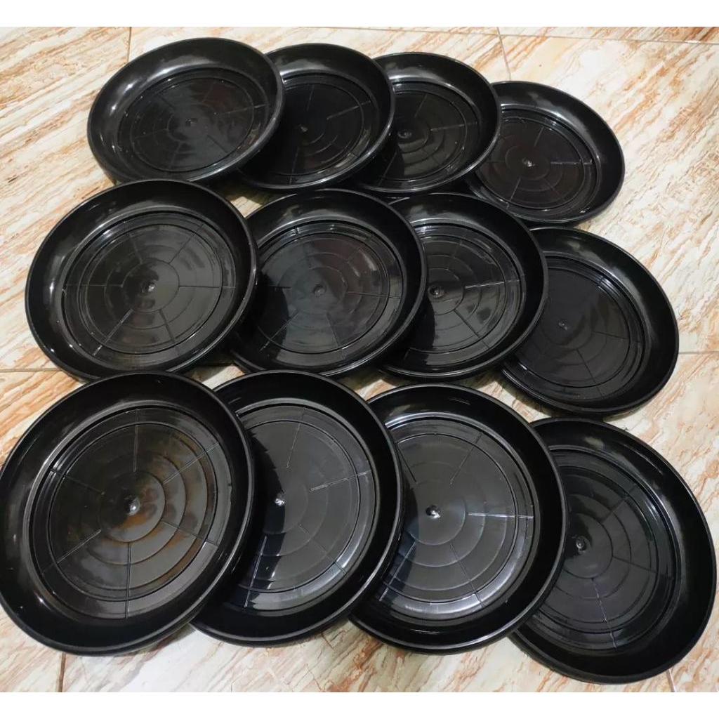 Tataan pot hitam 30 PANDASTAR / tataan pot murah / tataan pot bunga