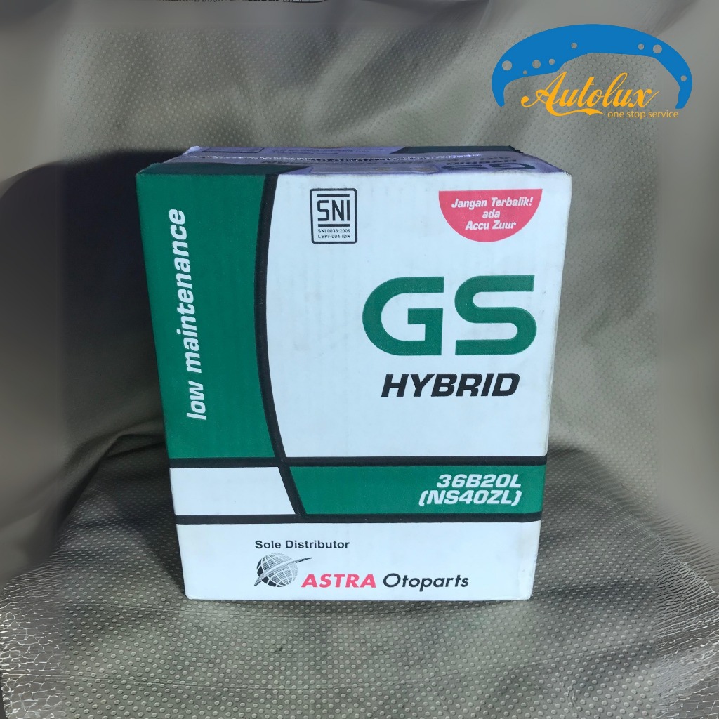 AKI GS NS40ZL HYBRID(36B20L)(35AH)
