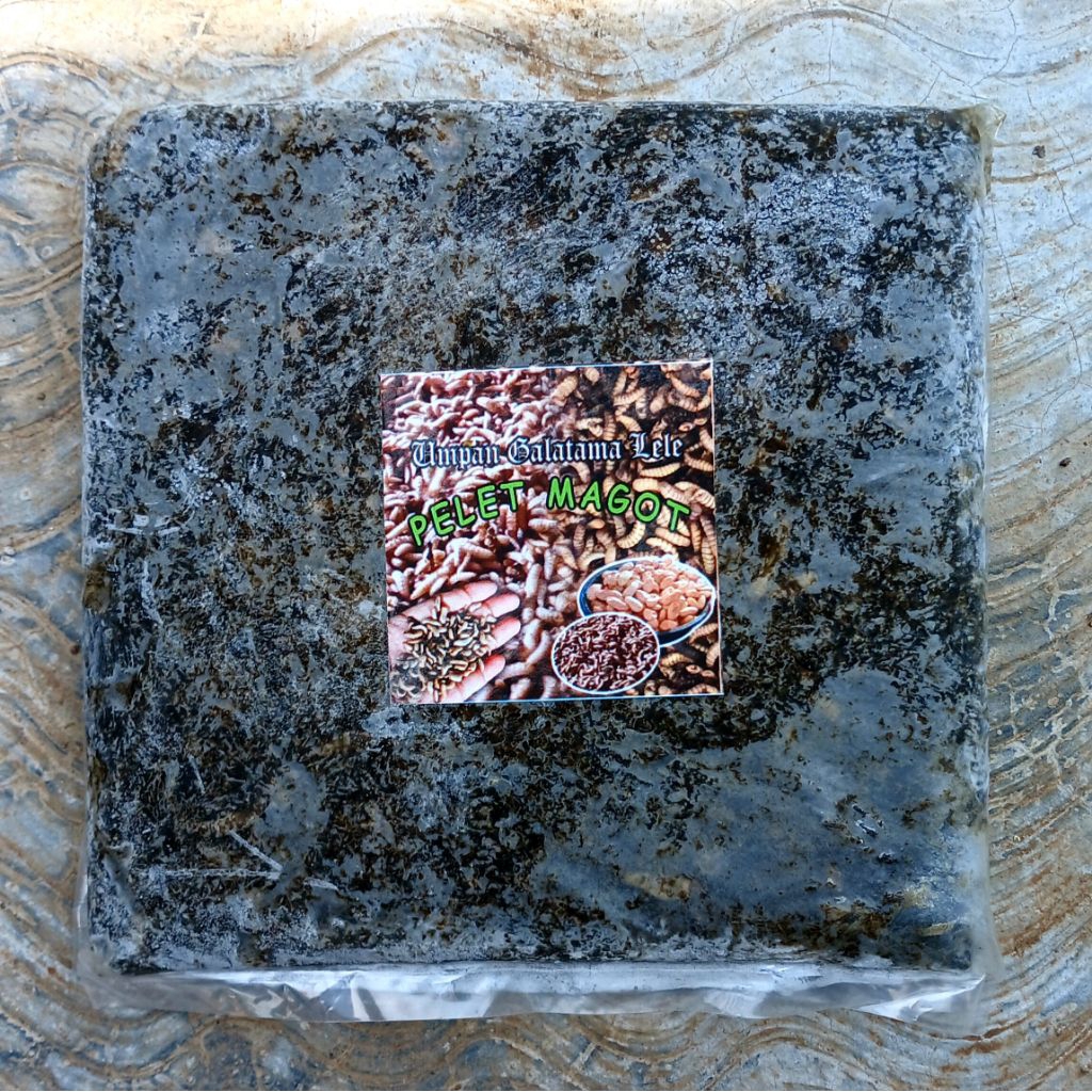 Pelet Magot (Umpan Galatama Lele)