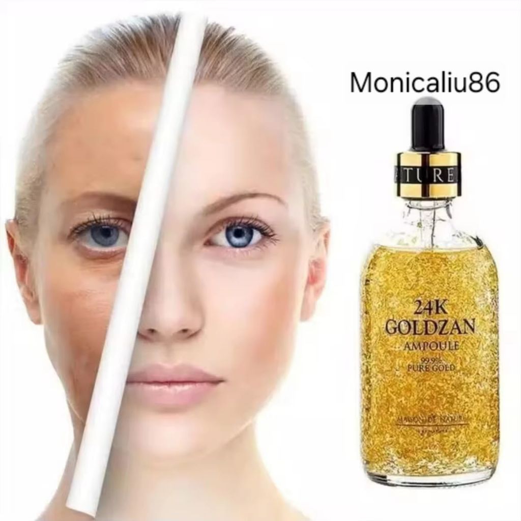 BISA COD / SERUM KOREA / SERUM EMAS 24K / SERUM GOLDZAN / 24K GOLDZAN AMPOULE PURE GOLD