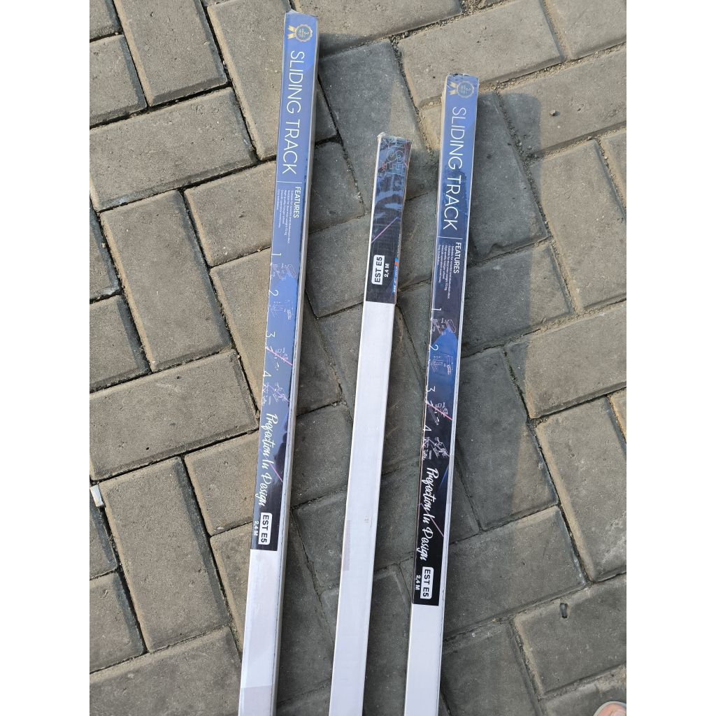 Sliding Track Estilo C5 / Sliding Track 240 cm / Sliding Track 2,4 Meter / Rel Pintu 240 Cm / Rel Pi