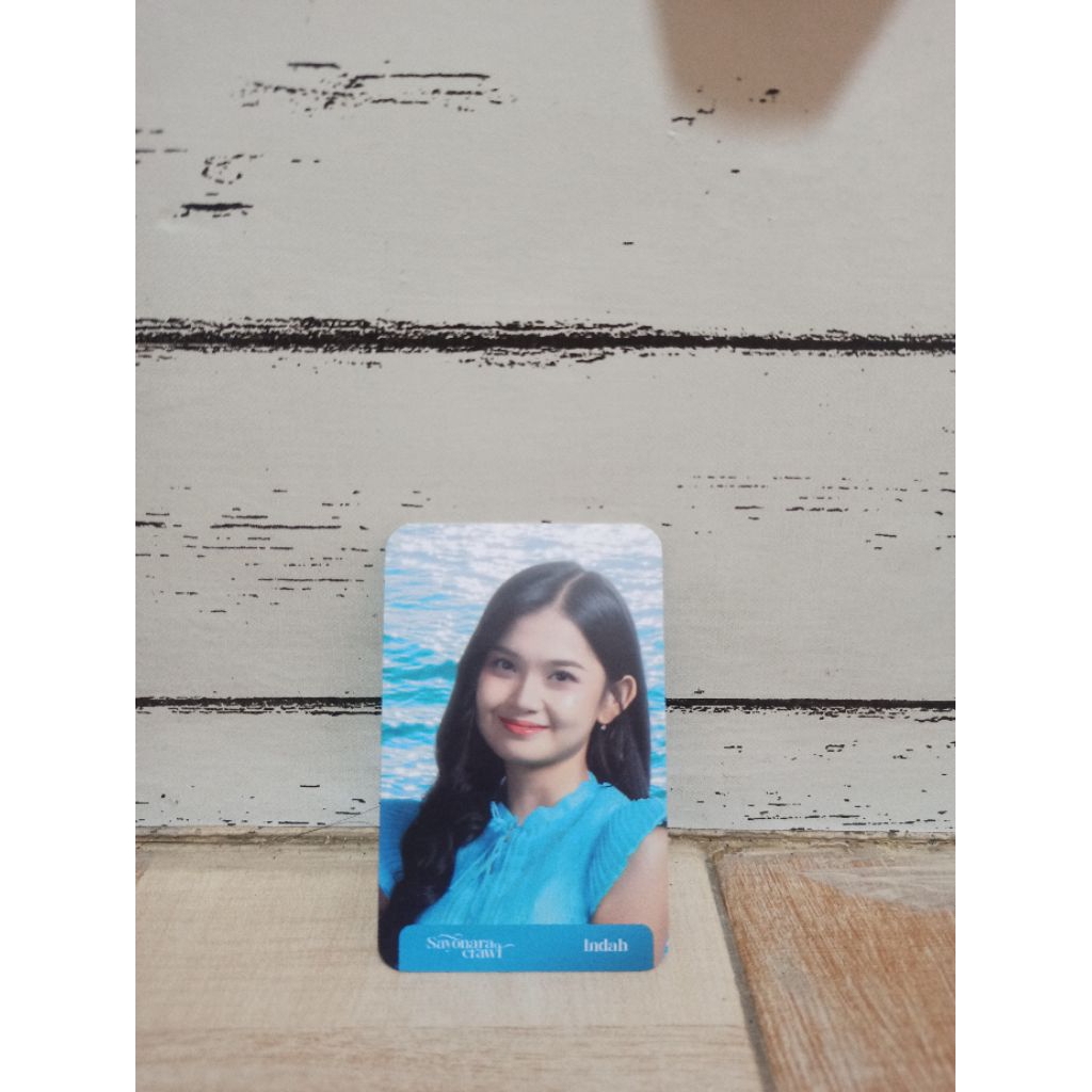 photo card JKT48 Indah sayonara crawl official
