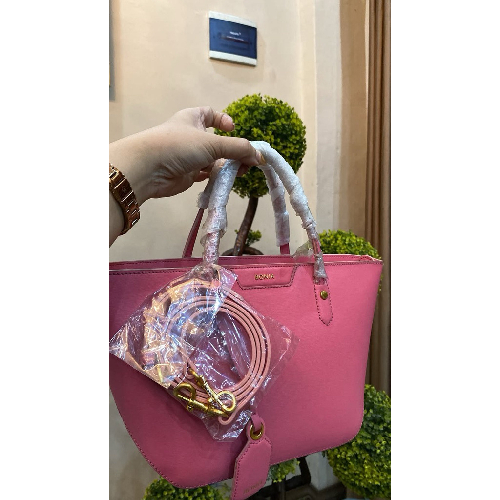 sale bonia tote sampan polos ada talpan