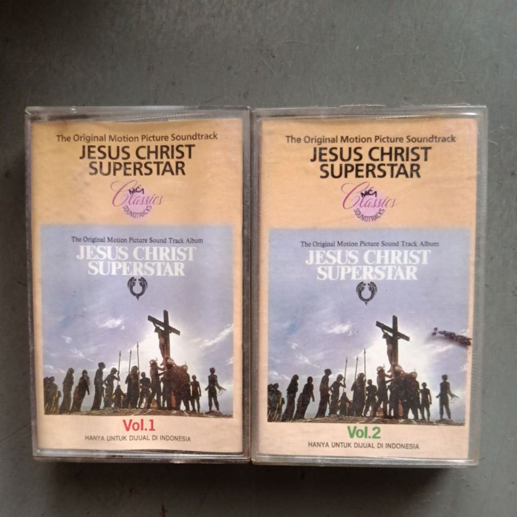 kaset lagu ost Jesus Christ Superstar