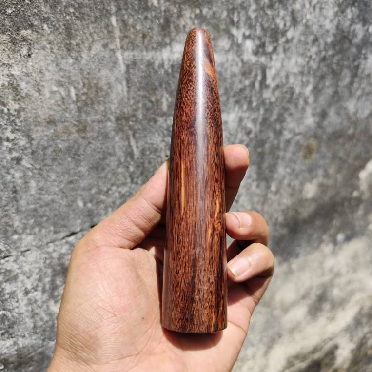 Alat Terapi Pijat Kesehatan Kayu Galih Asem Panjang 16cm Original