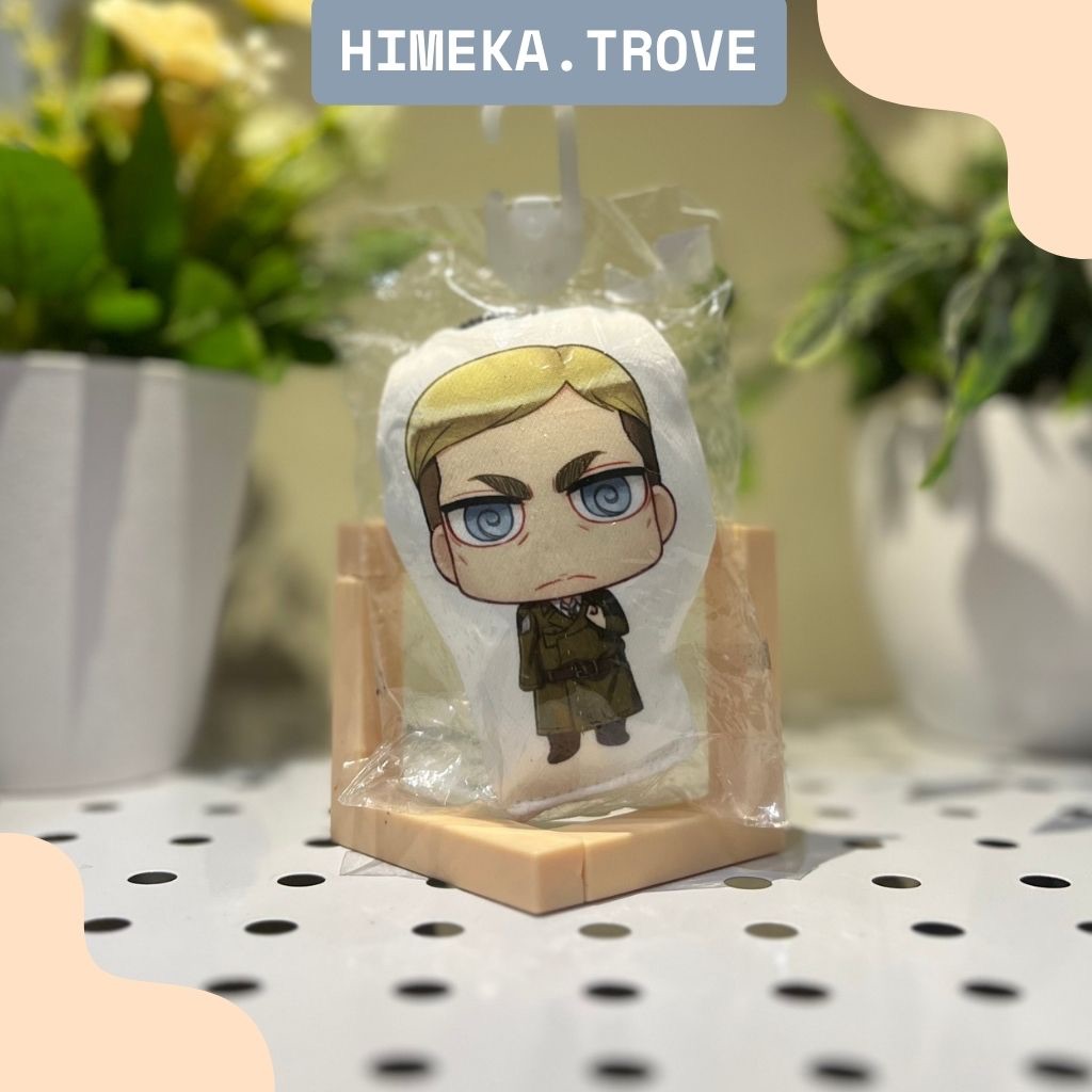 Gantungan Plush Chibi Erwin Smith Attack on Titan / Shingeki no Kyojin