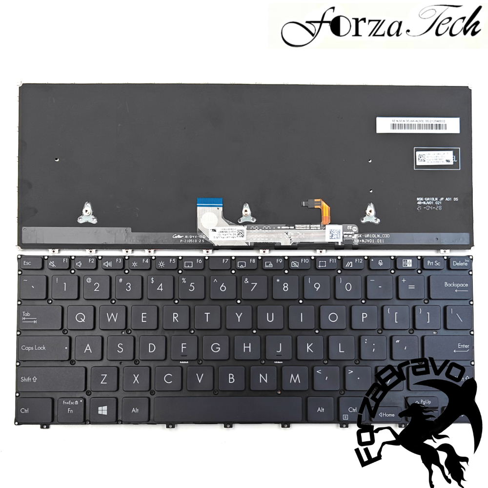 Keyboard Laptop Asus Expertbook B5 Flip B5302 B5302cba B5302cea B5302fba B5302fea Hitam Black BERGAR