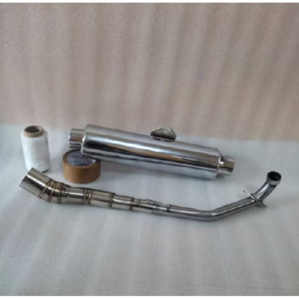 Knalpot CKD Standart/Bobok Bedelan Supra X 125-Jupiter Z -Shogun+Revo Lama/ABS-Vega R