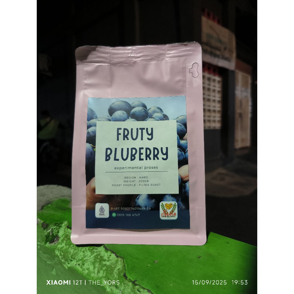 

arabika region karo blueberry fruity