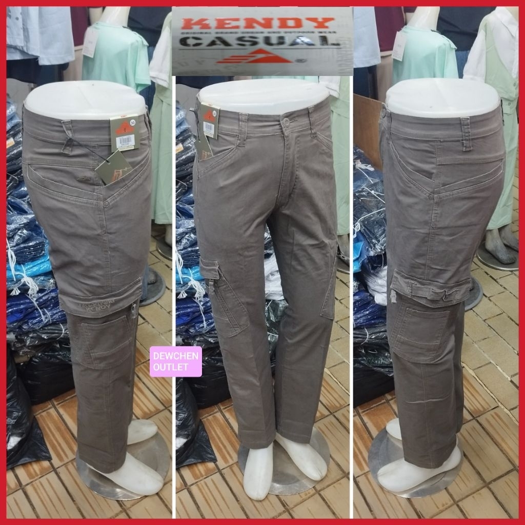 KENDY CELANA PANJANG CARGO TACTICAL BAHAN TEBAL KANTUN STREET TYPE SKINNY FIT