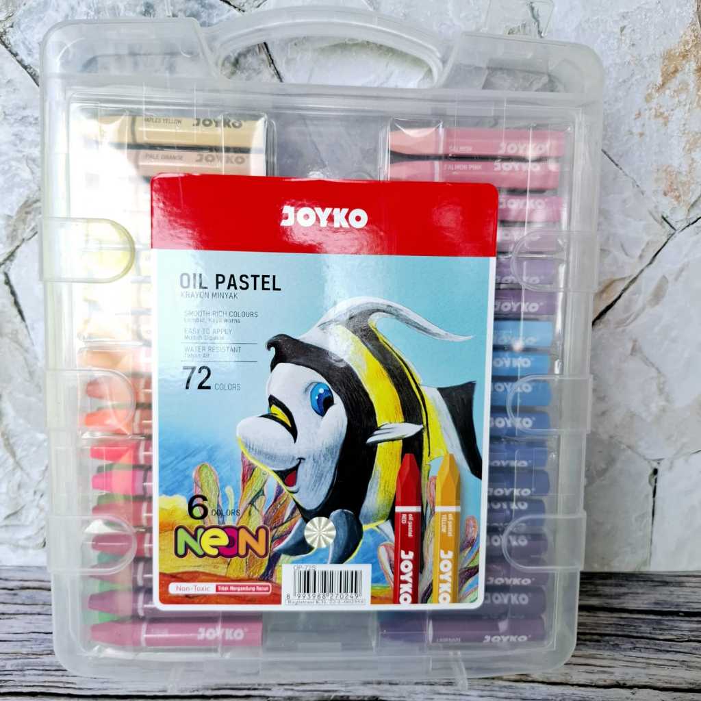 

CRAYON OIL PASTEL JOYKO OP-72S 72 COLOURS