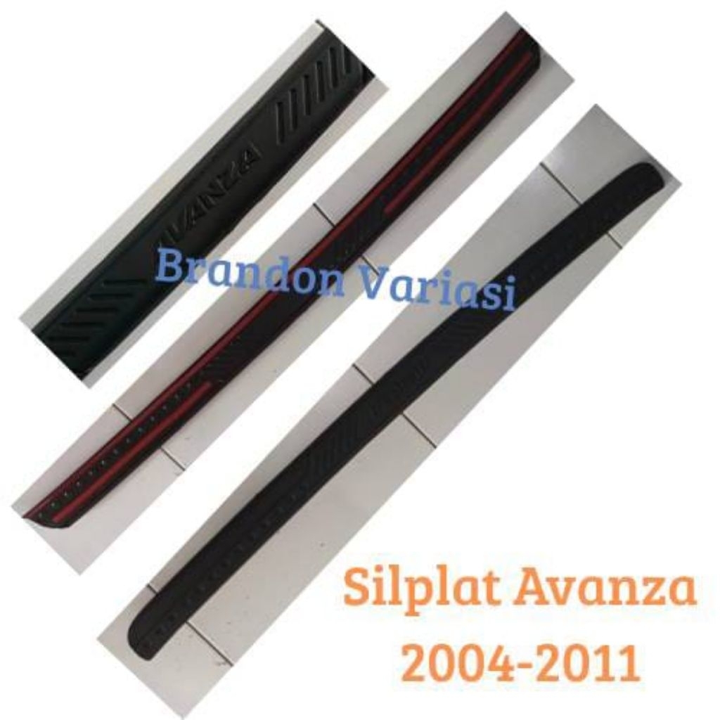 Sillplate/sillplate pintu bagasi belakang avanza 2004-2011