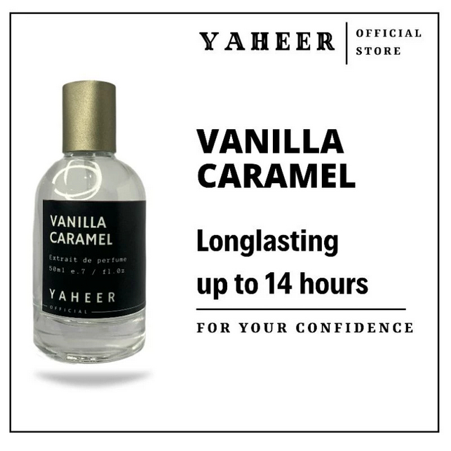 YAHEER PARFUM PREMIUM - PARFUM VANILLA CARAMEL