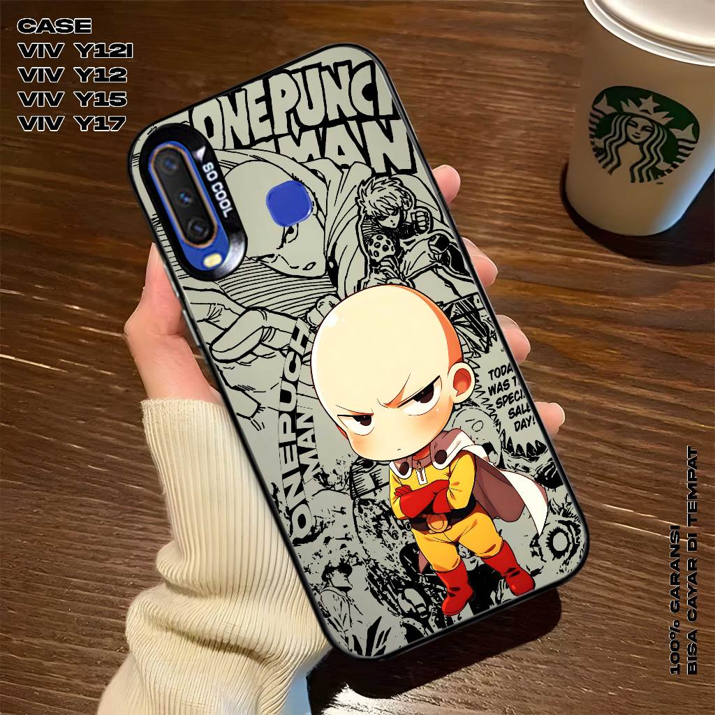 Case VIVO Y12 - Y12i - Y15 - Y17 - Casing Vivo Premium Matte Hard Casing - Case IMD - Case Hologram 