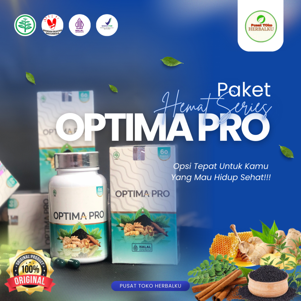 PAKET HEMAT OPTIMA PRO - Asli Original BPOM