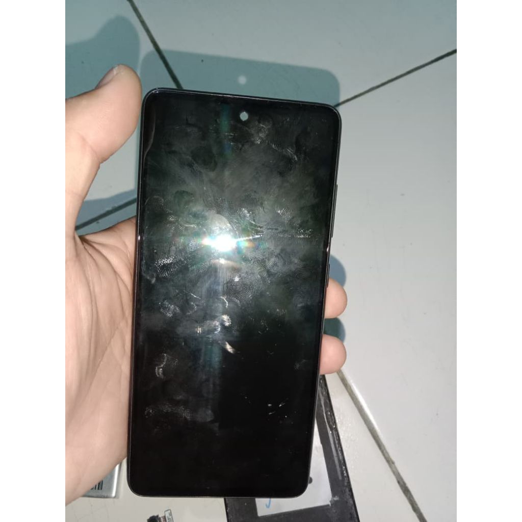 lcd samsung A52 copotan