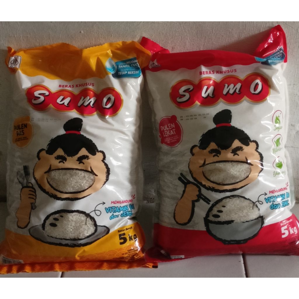 Beras Sumo Kuning / Beras Sumo Merah 5 KG