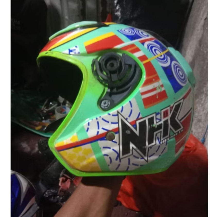 batok helm nhk r6/second/bekas