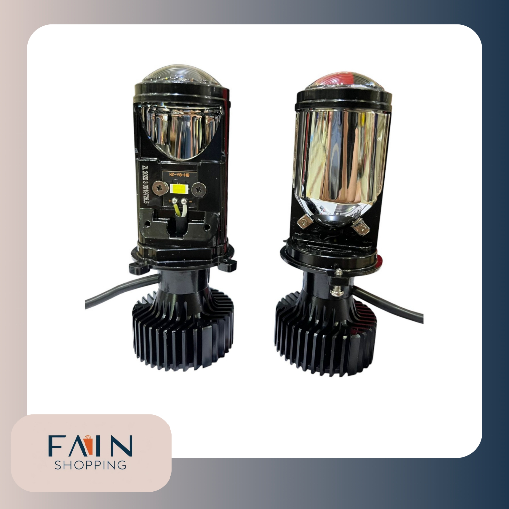 LAMPU MOBIL MINI PROJI MACRONE V88 35WATT | LAMPU HEADLAMP PROJEKCTOR MACRONE 35WATT