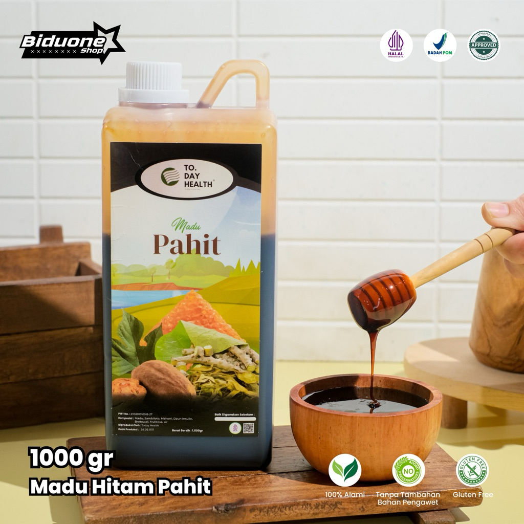 

Madu Hitam Pahit 1KG - Murni Raw Asli Mengatasi Diabetes,Jantung,Kolestrol,Dan Darah Tinggi Asli BPOM