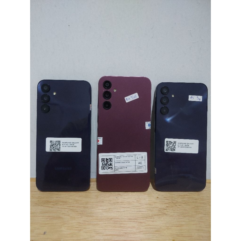 Hp Handphone Samsung GaLaxy A14 A15 4/128 6/128 8/128 4G 5G Second Original SEIN indonesia Siap paka