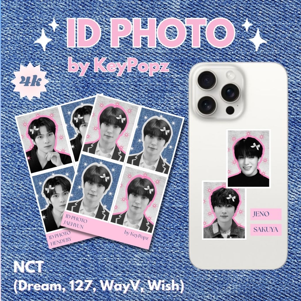 [COD] ID PHOTO [min. beli 3 pcs] NCT Dream | NCT 127 | WayV | NCT Wish ID photo | Pas Photo deco by 