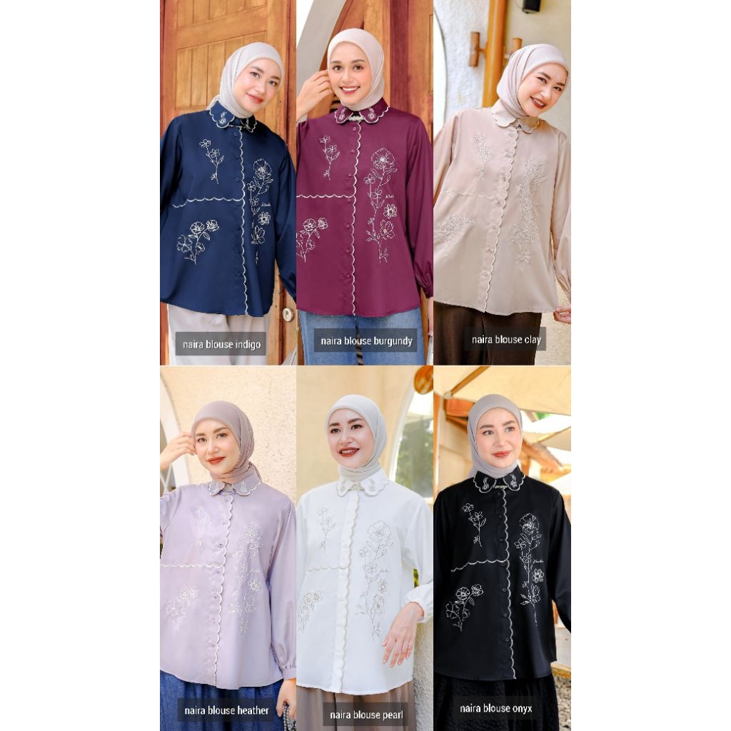 NAIRA SHIRT CROP BLOUSE KIENKA OFFICIAL